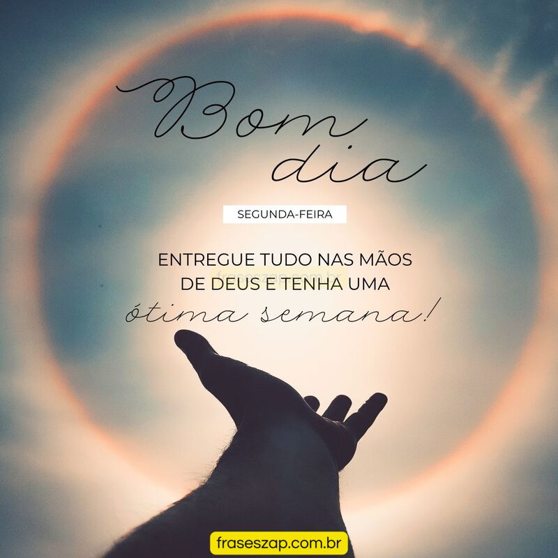 Imagem de bom dia para compartilhar no WhatsApp