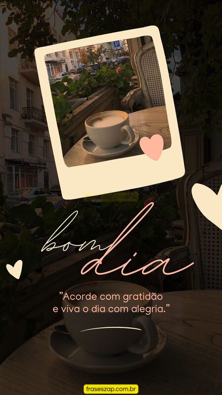 Imagem de bom dia para compartilhar no WhatsApp