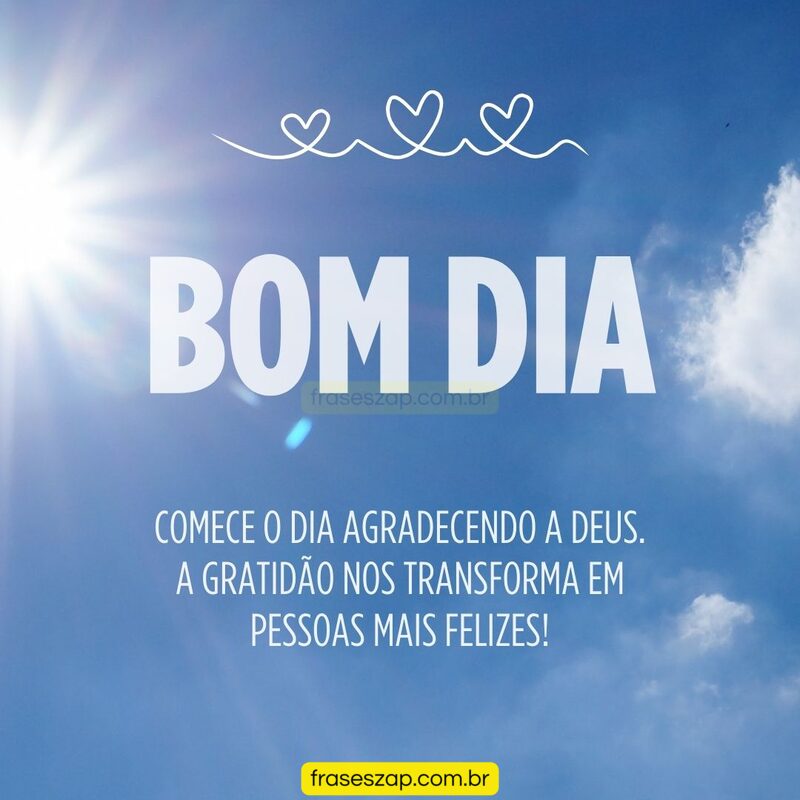 Imagem de bom dia para compartilhar no WhatsApp