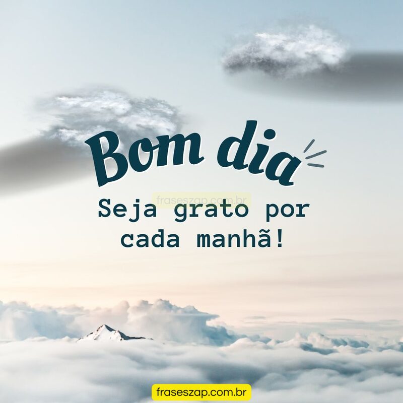 Imagem de bom dia para compartilhar no WhatsApp