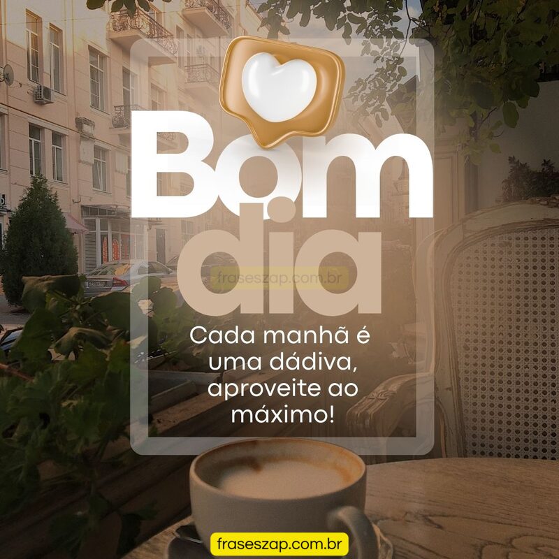 Imagem de bom dia para compartilhar no WhatsApp