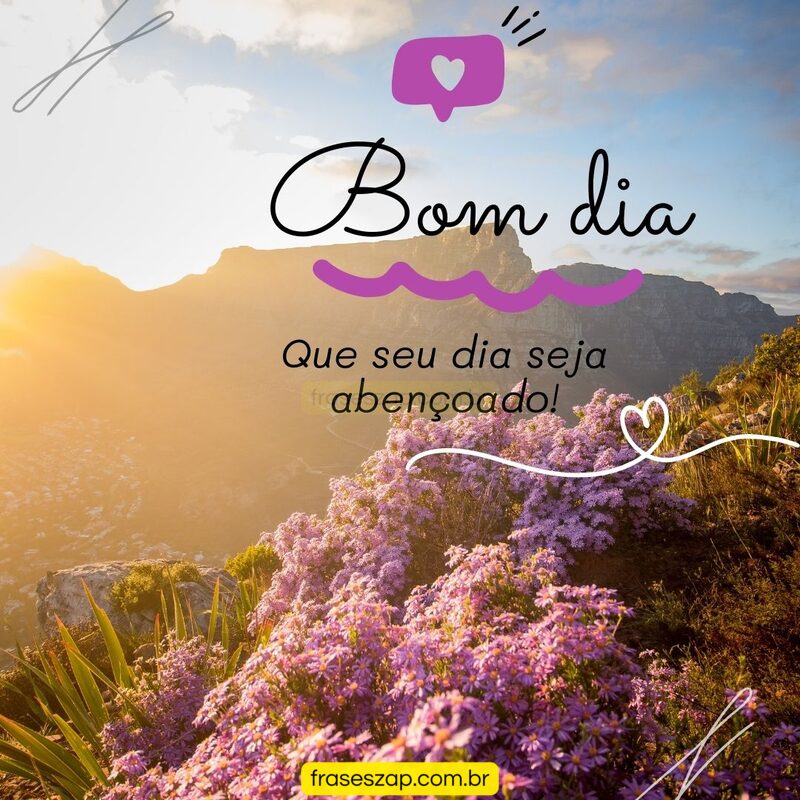 Imagem de bom dia para compartilhar no WhatsApp