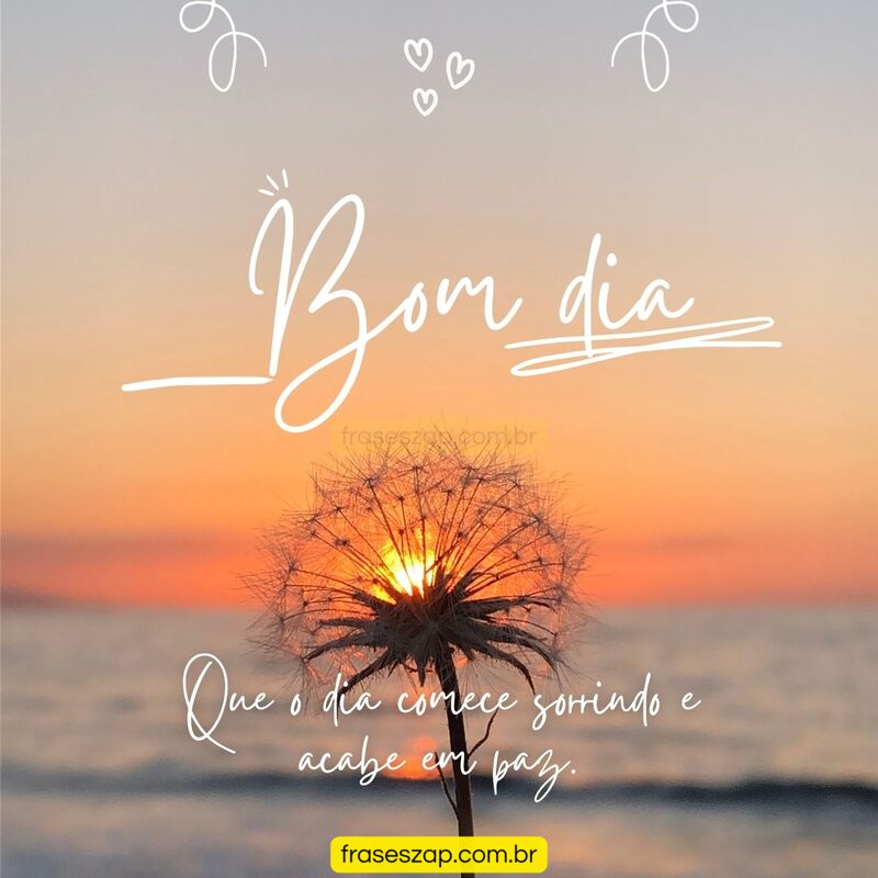 Imagem de bom dia para compartilhar no WhatsApp