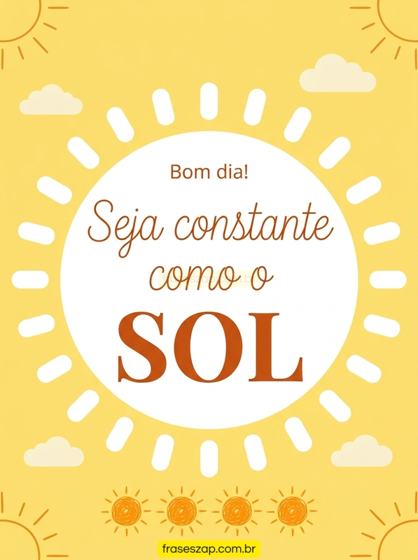 Imagem de bom dia para compartilhar no WhatsApp