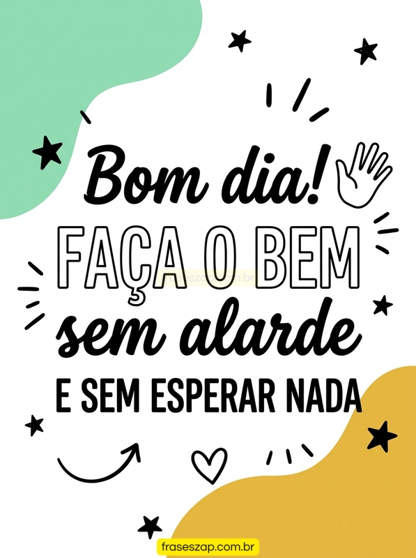 Imagem de bom dia para compartilhar no WhatsApp