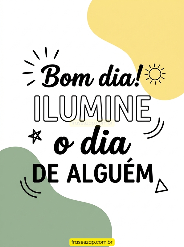 Imagem de bom dia para compartilhar no WhatsApp