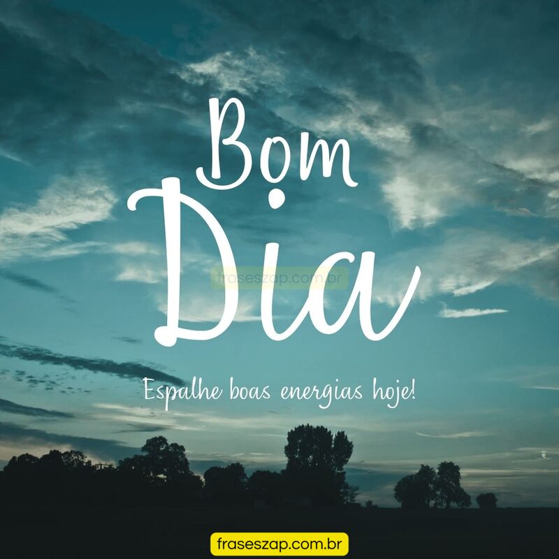 Imagem de bom dia para compartilhar no WhatsApp
