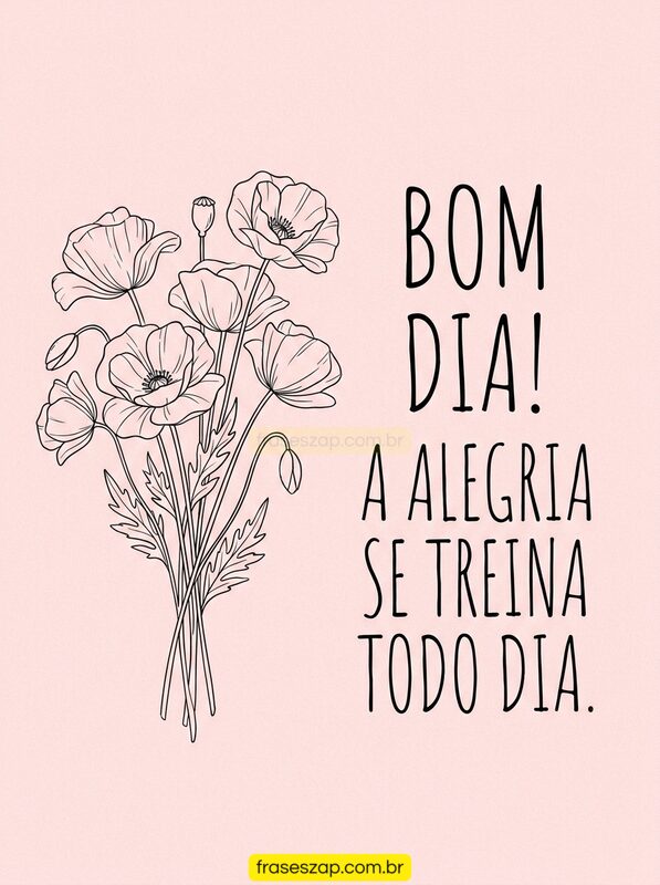 Imagem de bom dia para compartilhar no WhatsApp