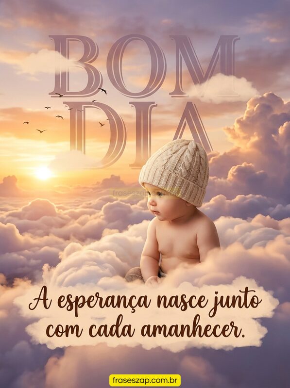 Imagem de bom dia para compartilhar no WhatsApp