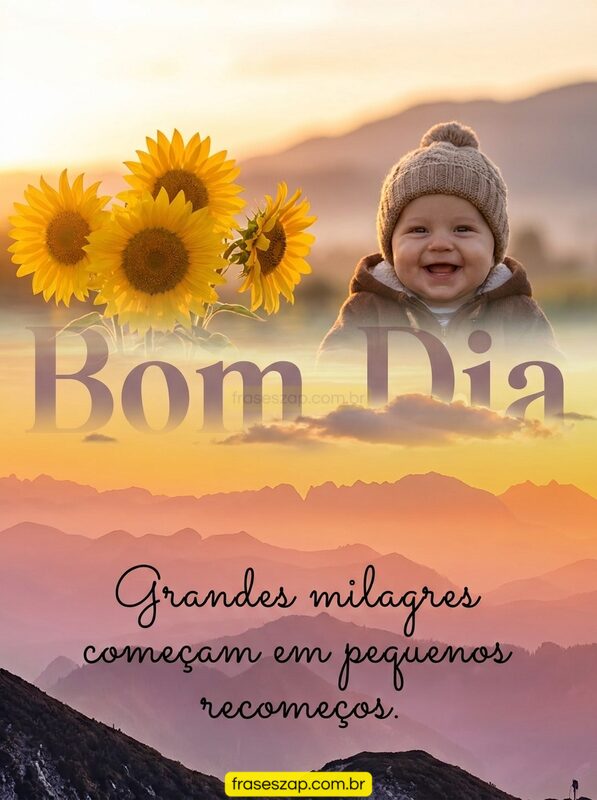 Imagem de bom dia para compartilhar no WhatsApp