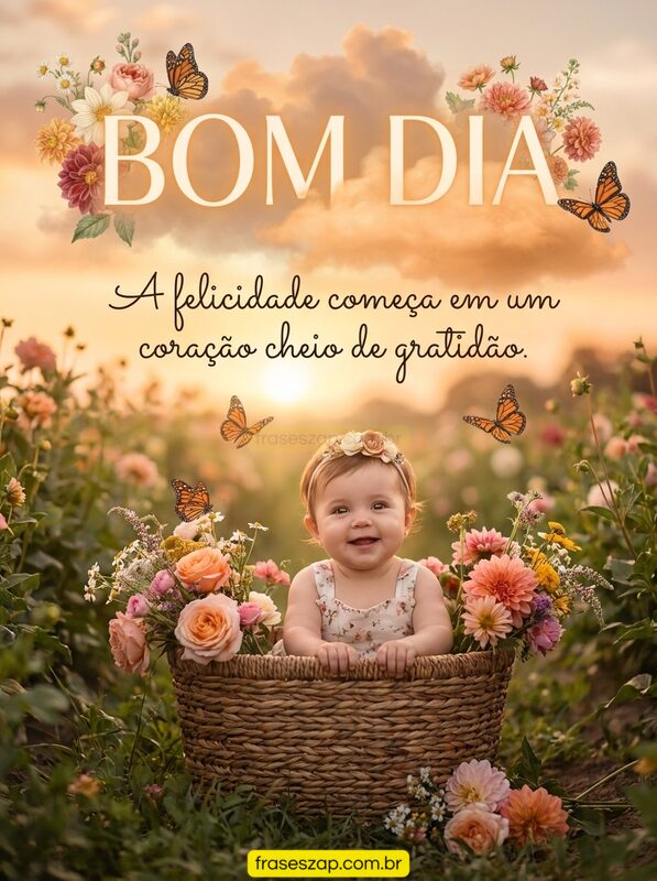 Imagem de bom dia para compartilhar no WhatsApp