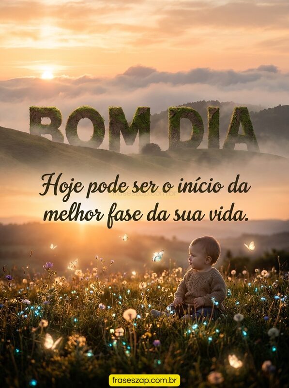 Imagem de bom dia para compartilhar no WhatsApp