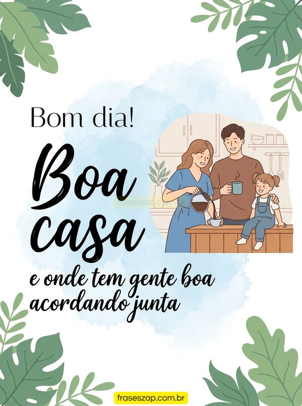 Imagem de bom dia para compartilhar no WhatsApp