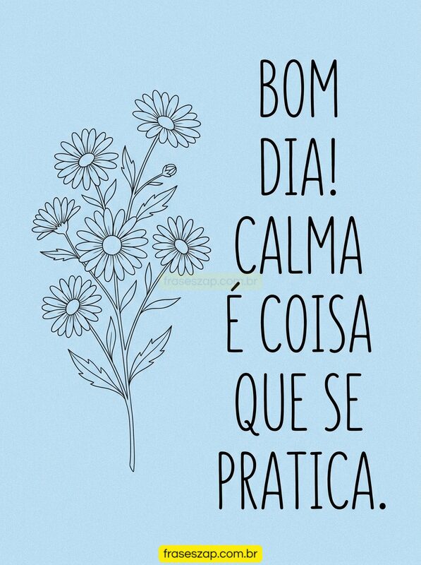 Imagem de bom dia para compartilhar no WhatsApp