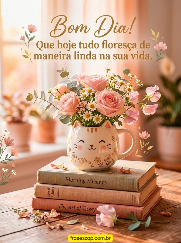 Imagem de bom dia para compartilhar no WhatsApp