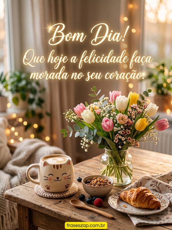 Imagem de bom dia para compartilhar no WhatsApp