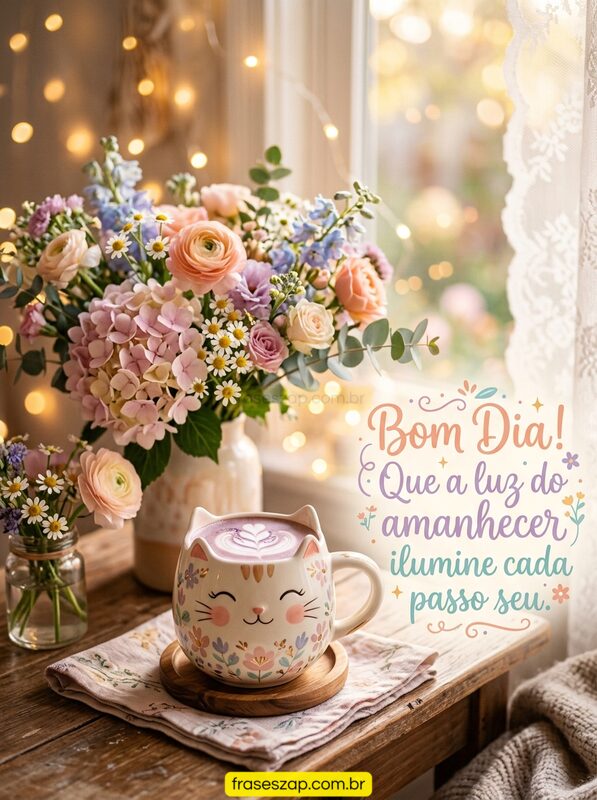 Imagem de bom dia para compartilhar no WhatsApp