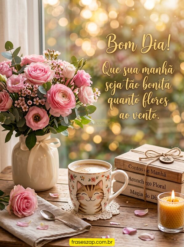 Imagem de bom dia para compartilhar no WhatsApp