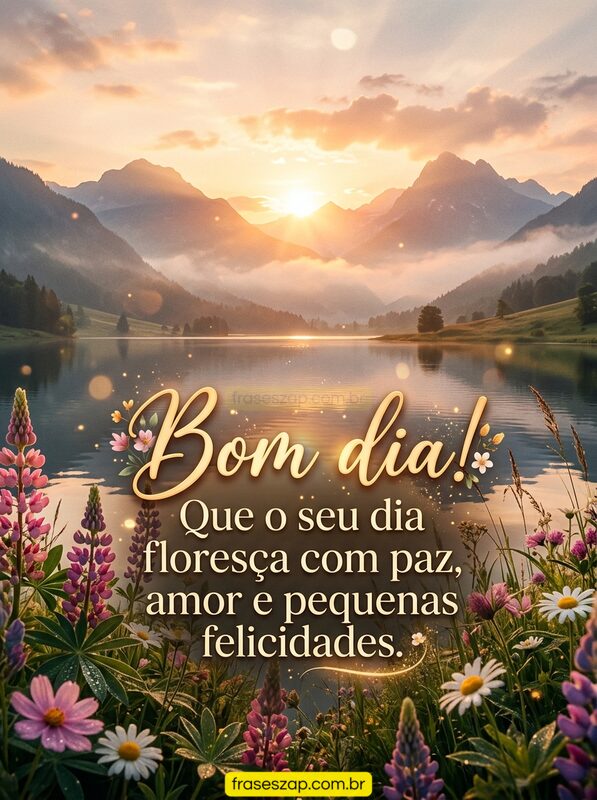 Imagem de bom dia para compartilhar no WhatsApp