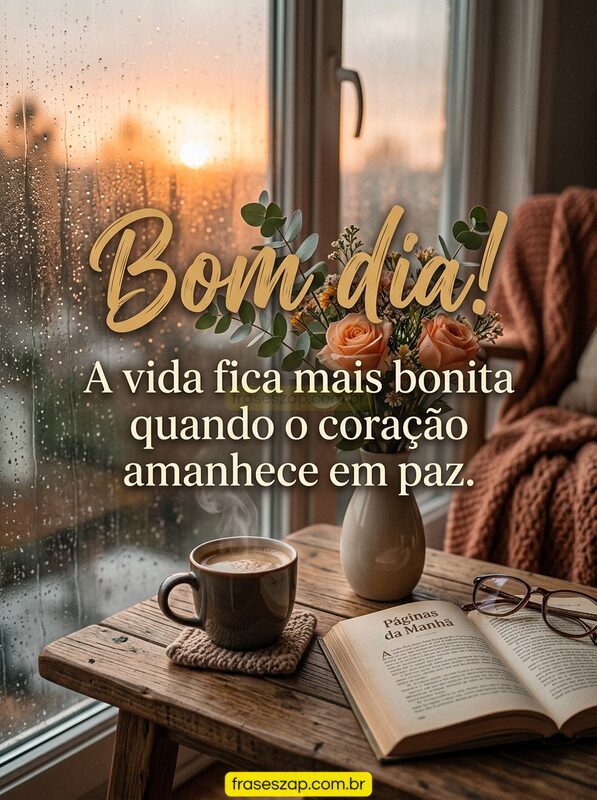 Imagem de bom dia para compartilhar no WhatsApp