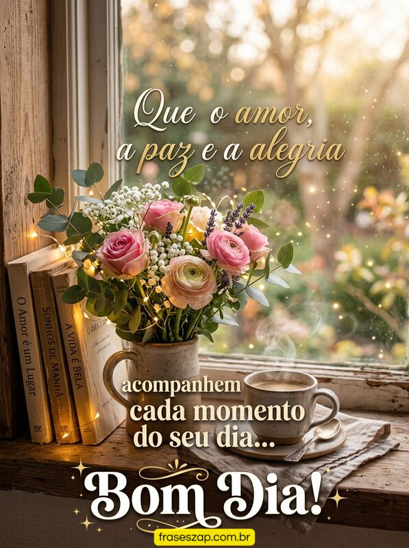 Imagem de bom dia para compartilhar no WhatsApp