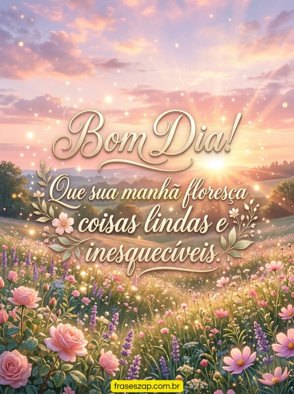Imagem de bom dia para compartilhar no WhatsApp
