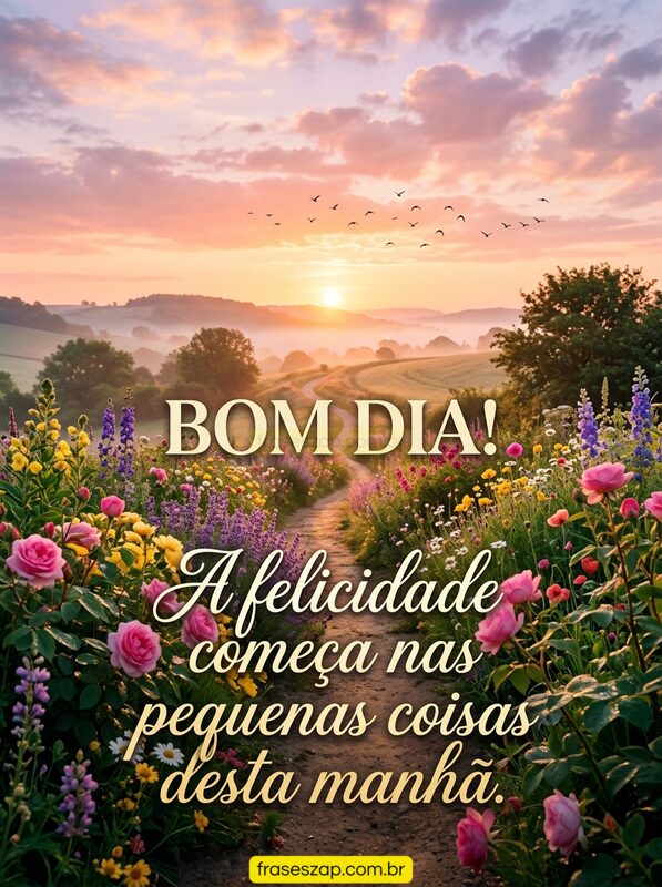 Imagem de bom dia para compartilhar no WhatsApp