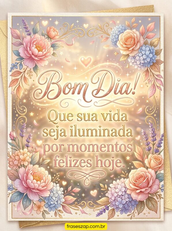 Imagem de bom dia para compartilhar no WhatsApp