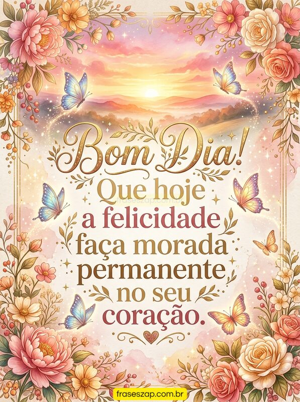 Imagem de bom dia para compartilhar no WhatsApp