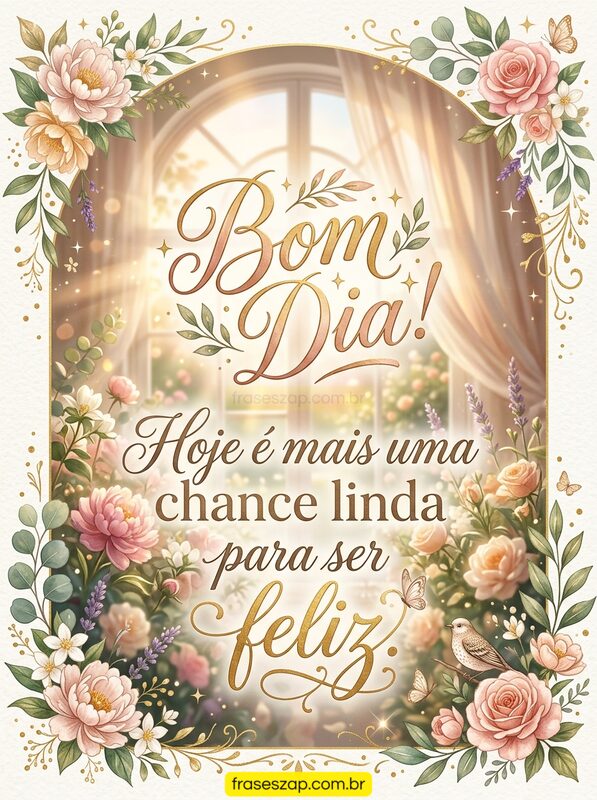 Imagem de bom dia para compartilhar no WhatsApp