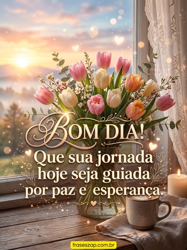 Imagem de bom dia para compartilhar no WhatsApp