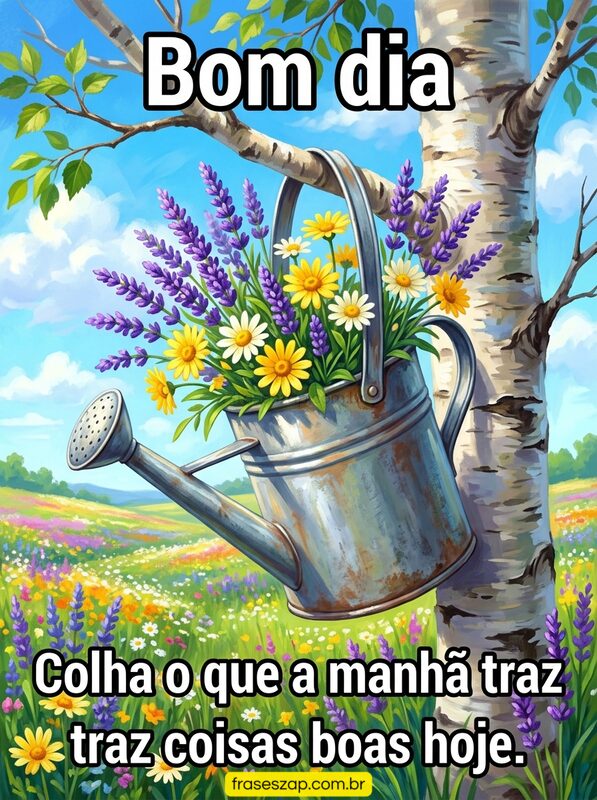 Imagem de bom dia para compartilhar no WhatsApp