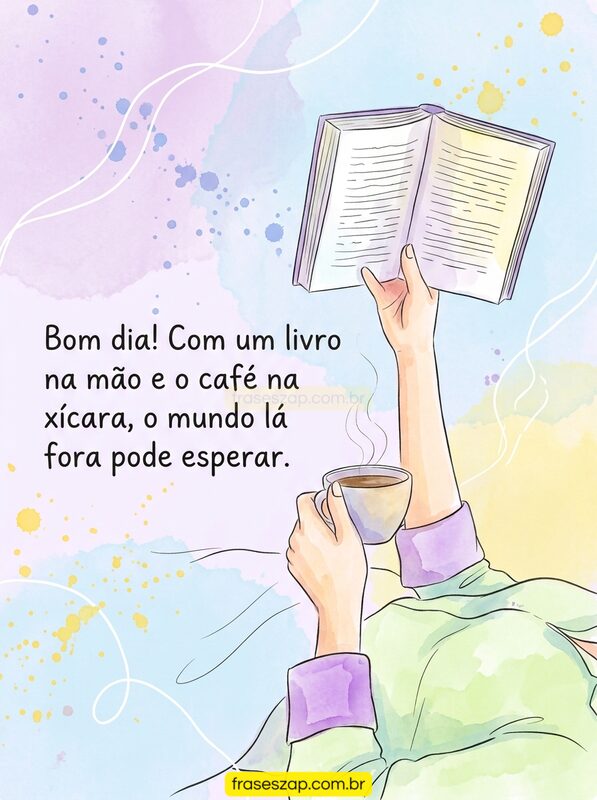 Imagem de bom dia para compartilhar no WhatsApp