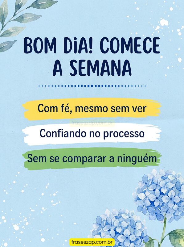 Imagem de bom dia para compartilhar no WhatsApp