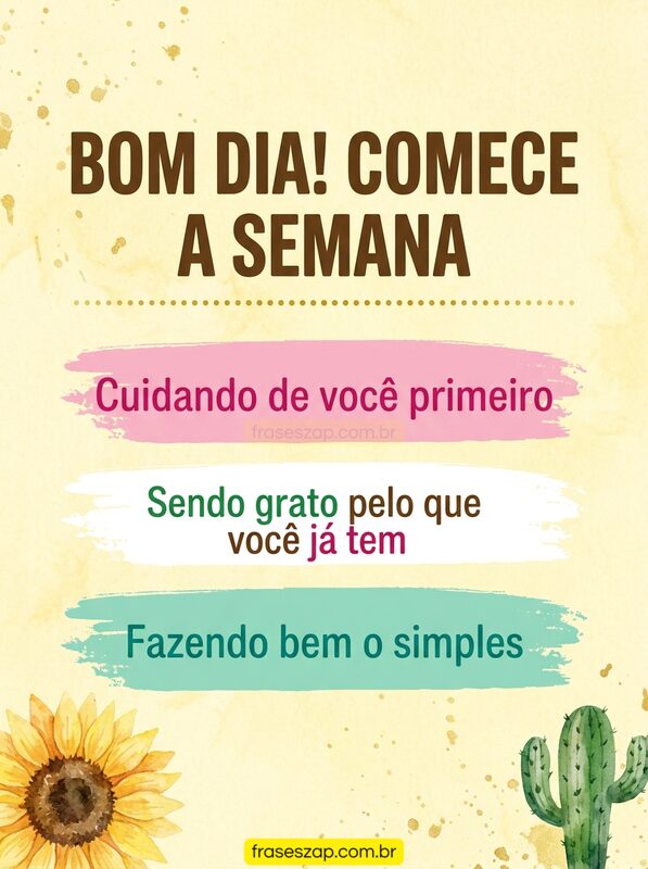 Imagem de bom dia para compartilhar no WhatsApp