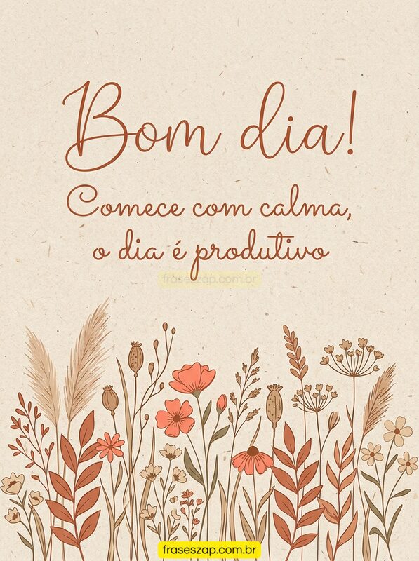 Imagem de bom dia para compartilhar no WhatsApp