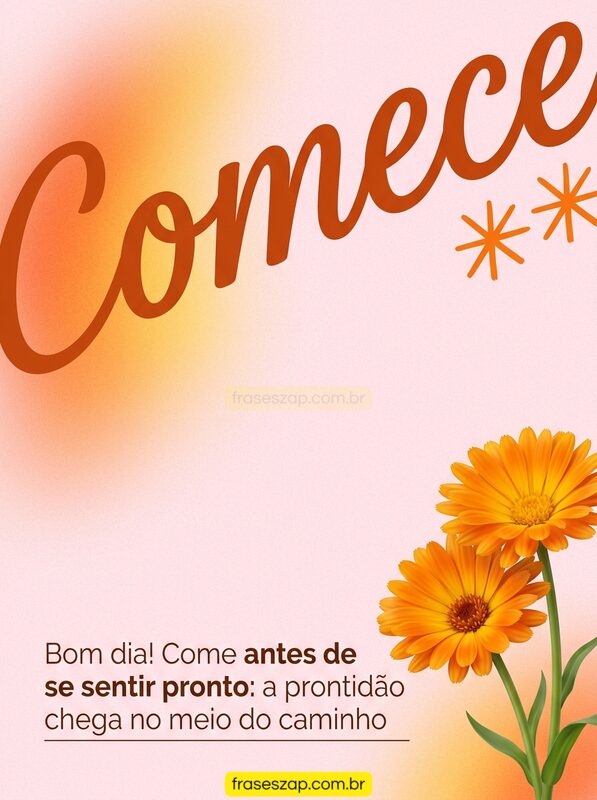 Imagem de bom dia para compartilhar no WhatsApp