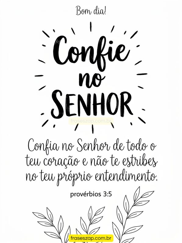 Imagem de bom dia para compartilhar no WhatsApp