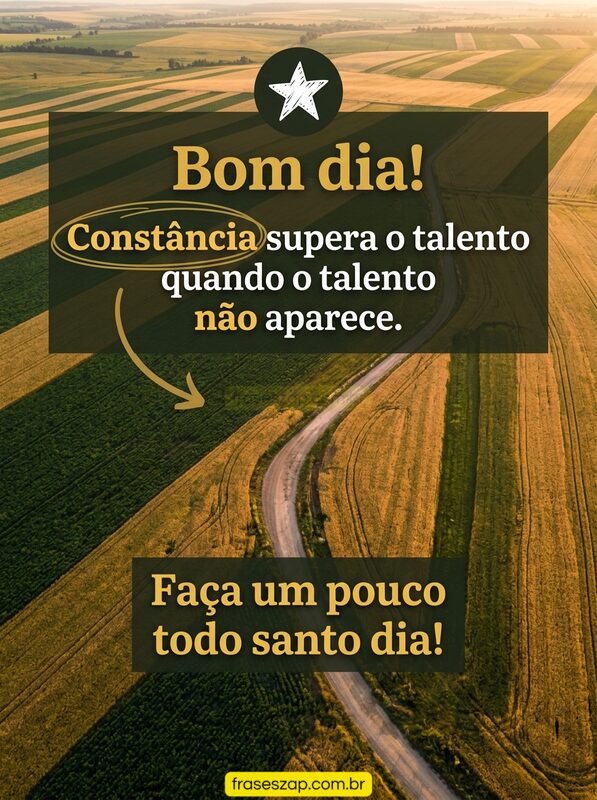 Imagem de bom dia para compartilhar no WhatsApp