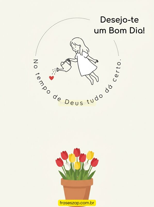 Imagem de bom dia para compartilhar no WhatsApp
