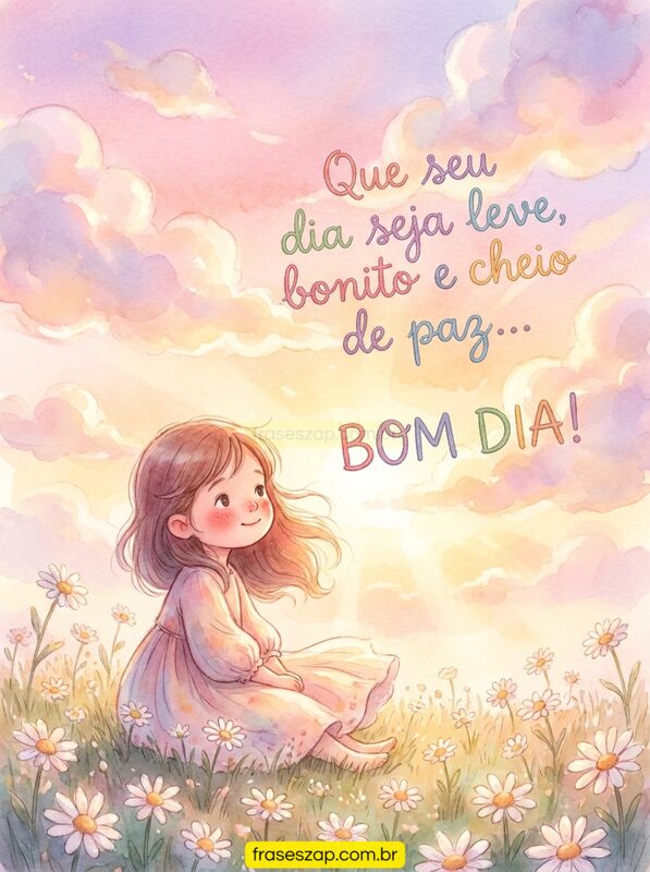 Imagem de bom dia para compartilhar no WhatsApp