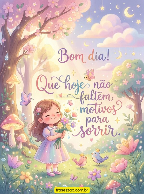 Imagem de bom dia para compartilhar no WhatsApp