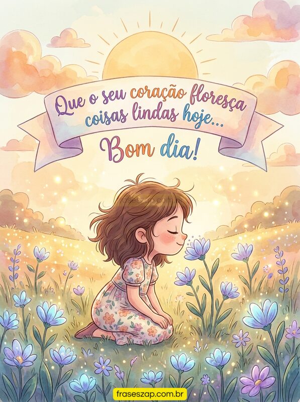 Imagem de bom dia para compartilhar no WhatsApp