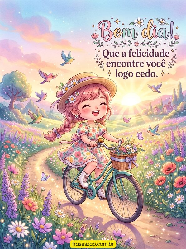 Imagem de bom dia para compartilhar no WhatsApp