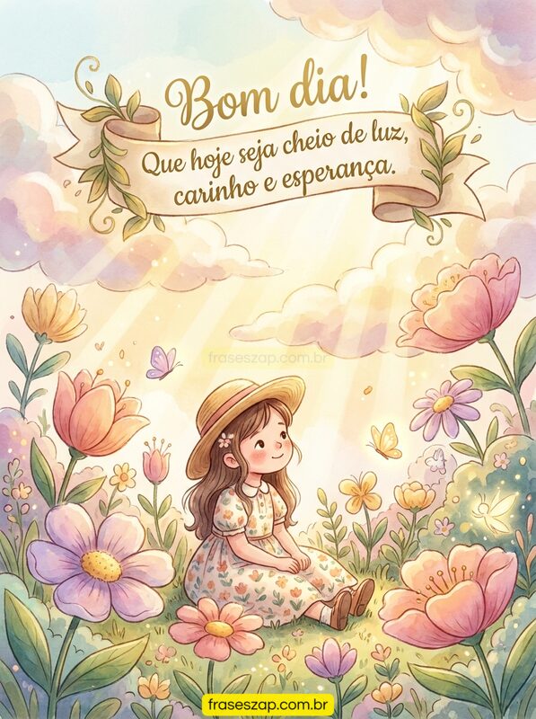 Imagem de bom dia para compartilhar no WhatsApp