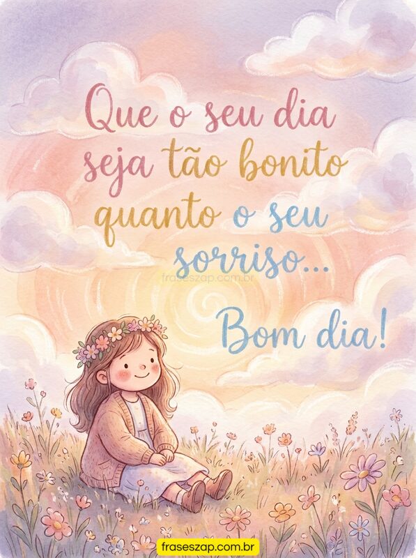 Imagem de bom dia para compartilhar no WhatsApp