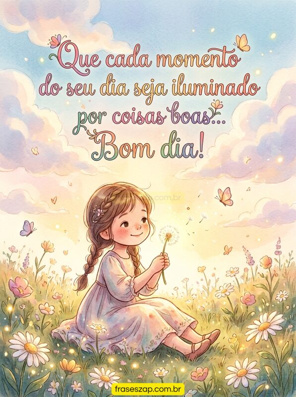 Imagem de bom dia para compartilhar no WhatsApp