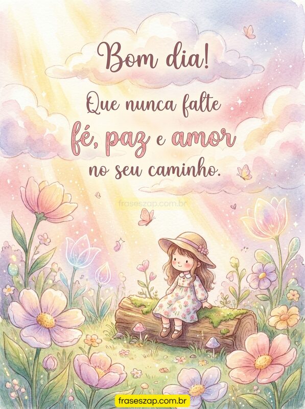 Imagem de bom dia para compartilhar no WhatsApp