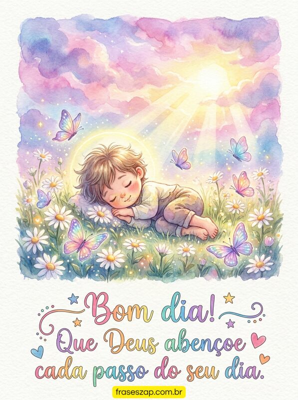 Imagem de bom dia para compartilhar no WhatsApp