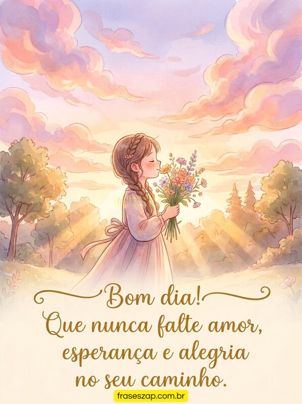 Imagem de bom dia para compartilhar no WhatsApp